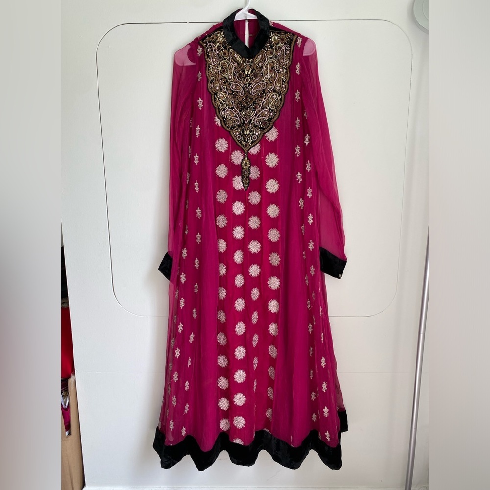 Traditional Shalwar silk dress XL